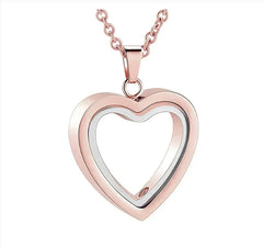 Heart Memorial Locket in Four Colors