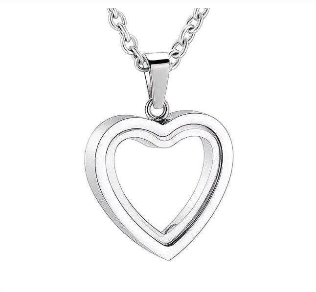 Heart Memorial Locket in Four Colors
